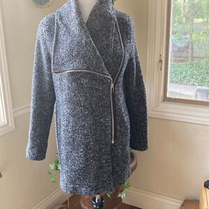 Goldie Textured Long Sleeve Lined Jacket Size S